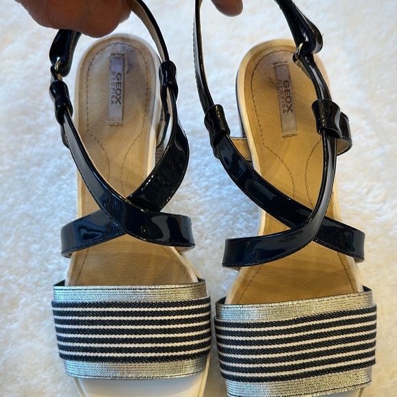 Geoxx navy sandals - Picture 3 of 8